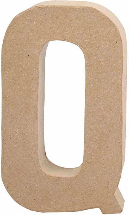 Actual product image Creativ Company Cardboard letter Q 20.3 cm
