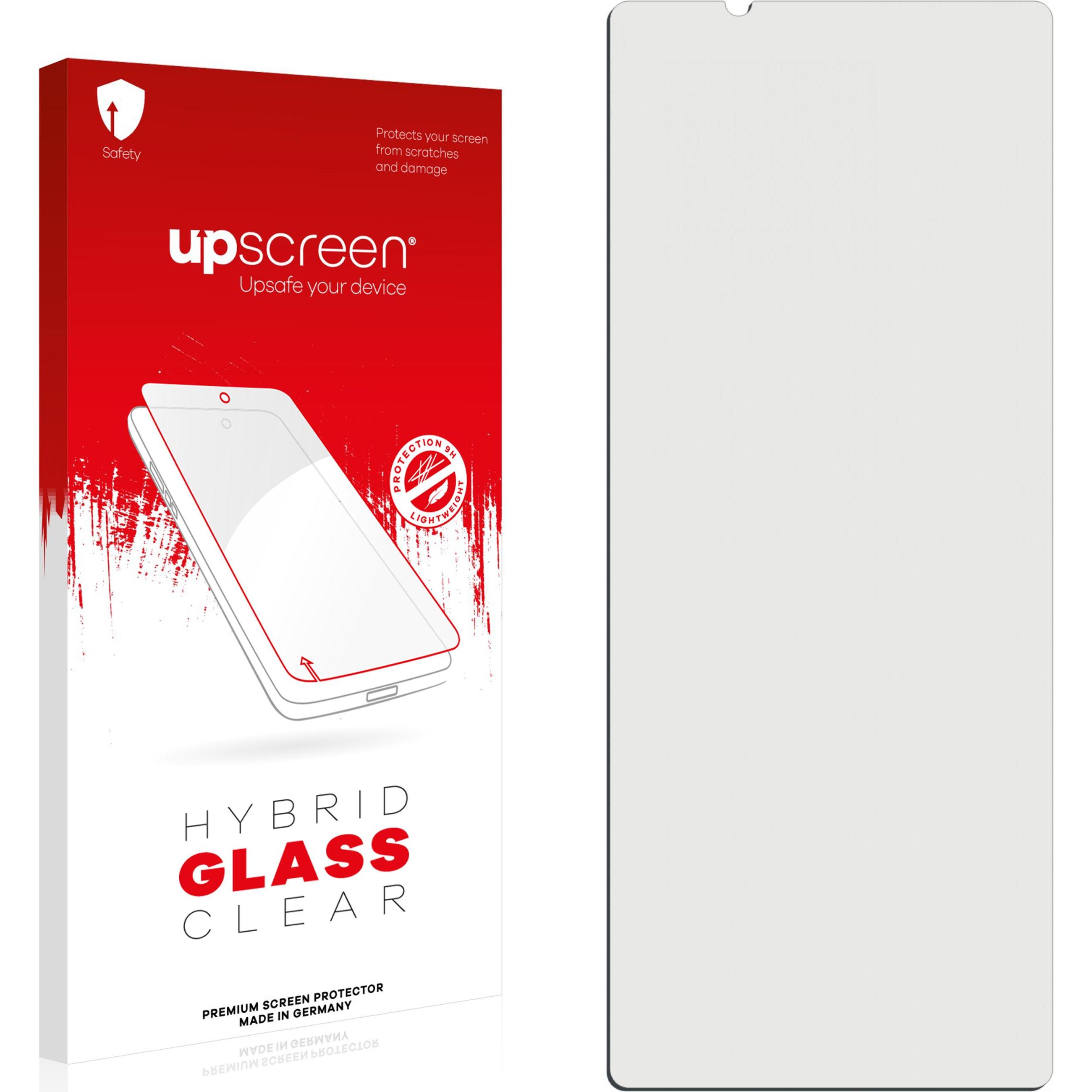 upscreen Scratch Shield Panzerglasfolie (1 Stück, Sony Xperia 1 III), Smartphone Schutzfolie, Transparent