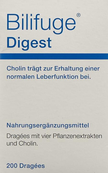 Nutritional values and ingredients Bilifuge Digest drag (200 pcs., 212.50 ml)