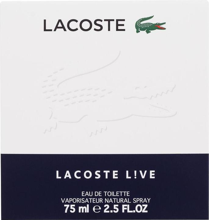 Image du produit Lacoste L!ive EDT - 75ml (Eau de toilette, 75 ml)