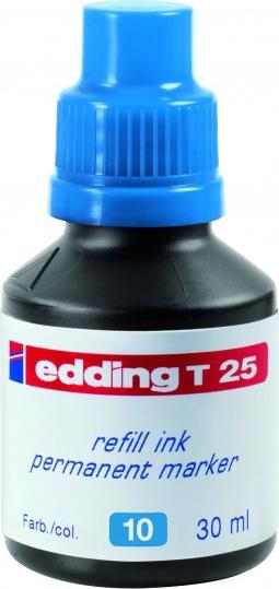 Produktbild Edding Nachfülltusche T25 (Nachfülleinheit, Hellblau, 37 mm)