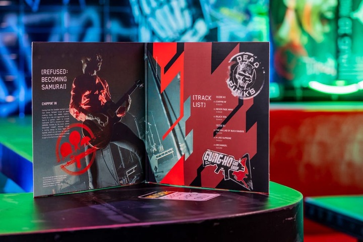 Actual product image DEVplus Cyberpunk 2077 Original Vinyl Soundtrack Score and Samurai Vinyl 3LP