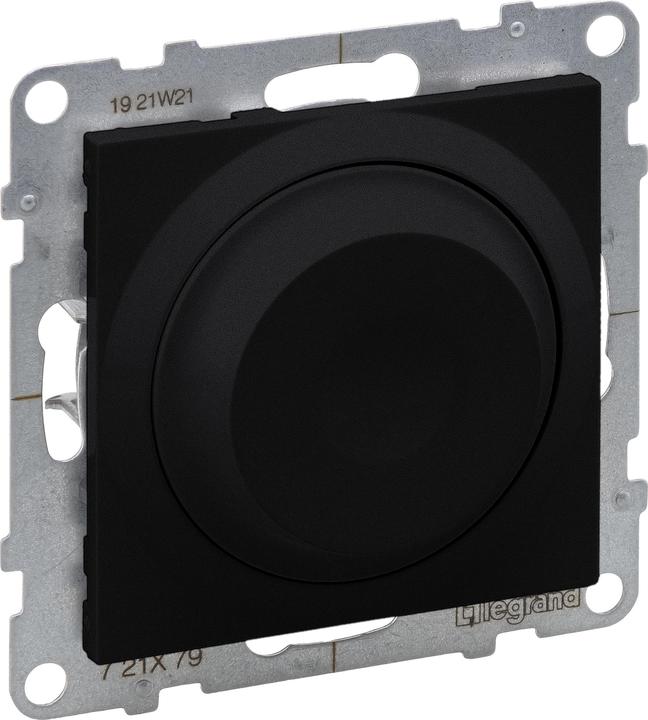 Actual product image Legrand Rotary Dimmer 300w All Charges Black