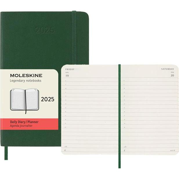 Moleskine, Agenda, Tageskalender (A6, Pocket, Englisch)