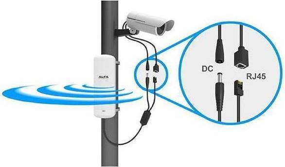 Produktbild Alfa Network N52Q-2S5F - 802.11ac WLAN Outdoor AP/CPE, ohne integrierte Antenne, mit RSMA (867 Mbit/s)