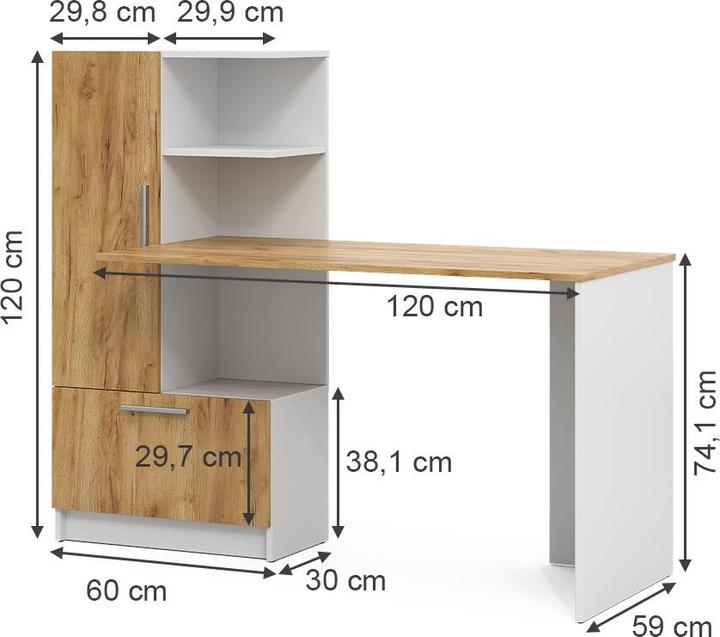 Produktbild Vicco Tomy (150 x 59 x 120 cm)