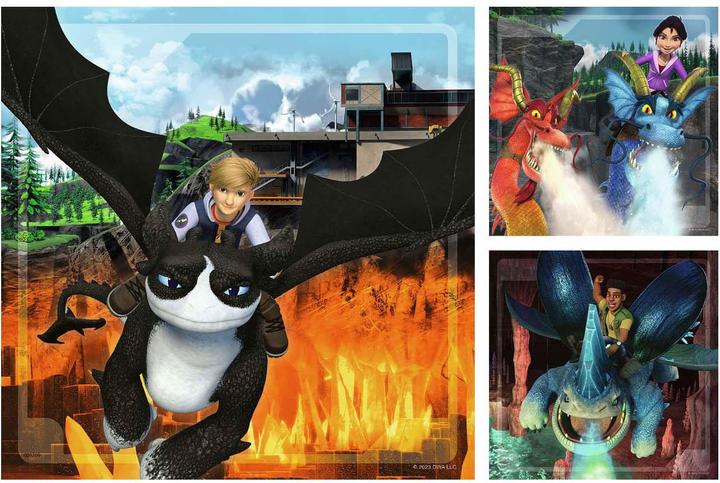 Image du produit Ravensburger AT Dragons (49 pièces)