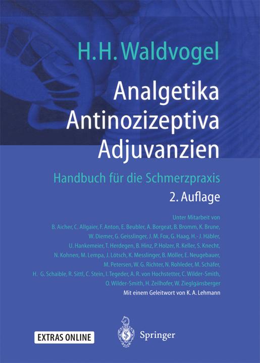 Produktbild Analgetika Antinozizeptiva Adjuvanzien (Deutsch, Herman H. Waldvogel, 2013)