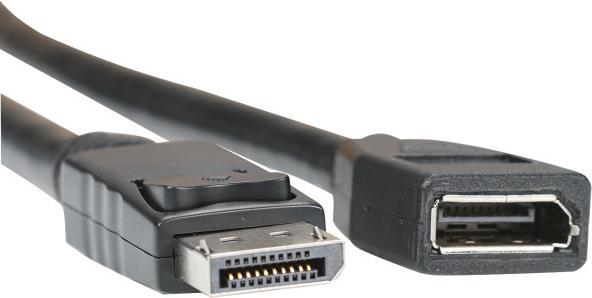 Productafbeelding EFB Elektronik DisplayPort 1.4 Verlengkabel, DP mannelijk-DP vrouwelijk (2 m)
