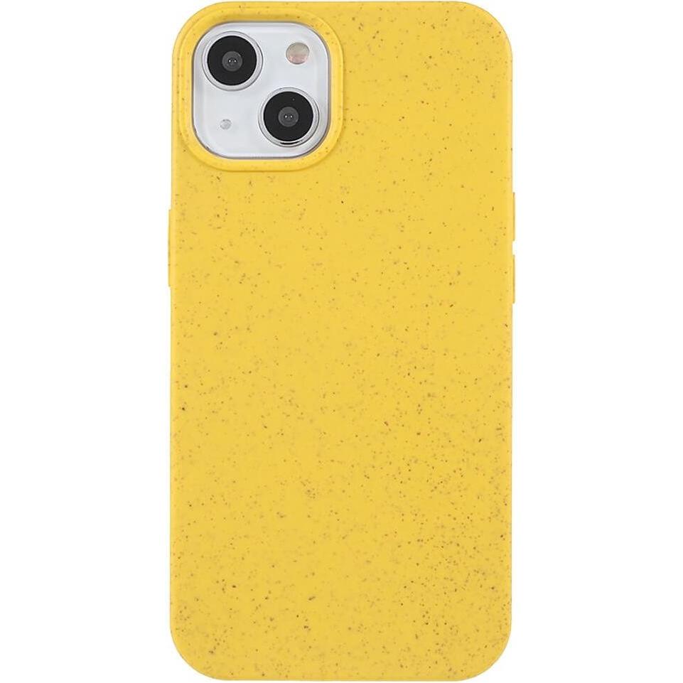 Cover-Discount iPhone 15 - Eco-Friendly Bio Hülle gelb (Apple iPhone 15), Smartphone Hülle, Gelb