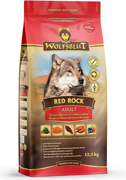 Actual product image Wolfsblut Dry food Dog Red Rock, 12.5 kg (Adult, 1 pcs., 12500 g)