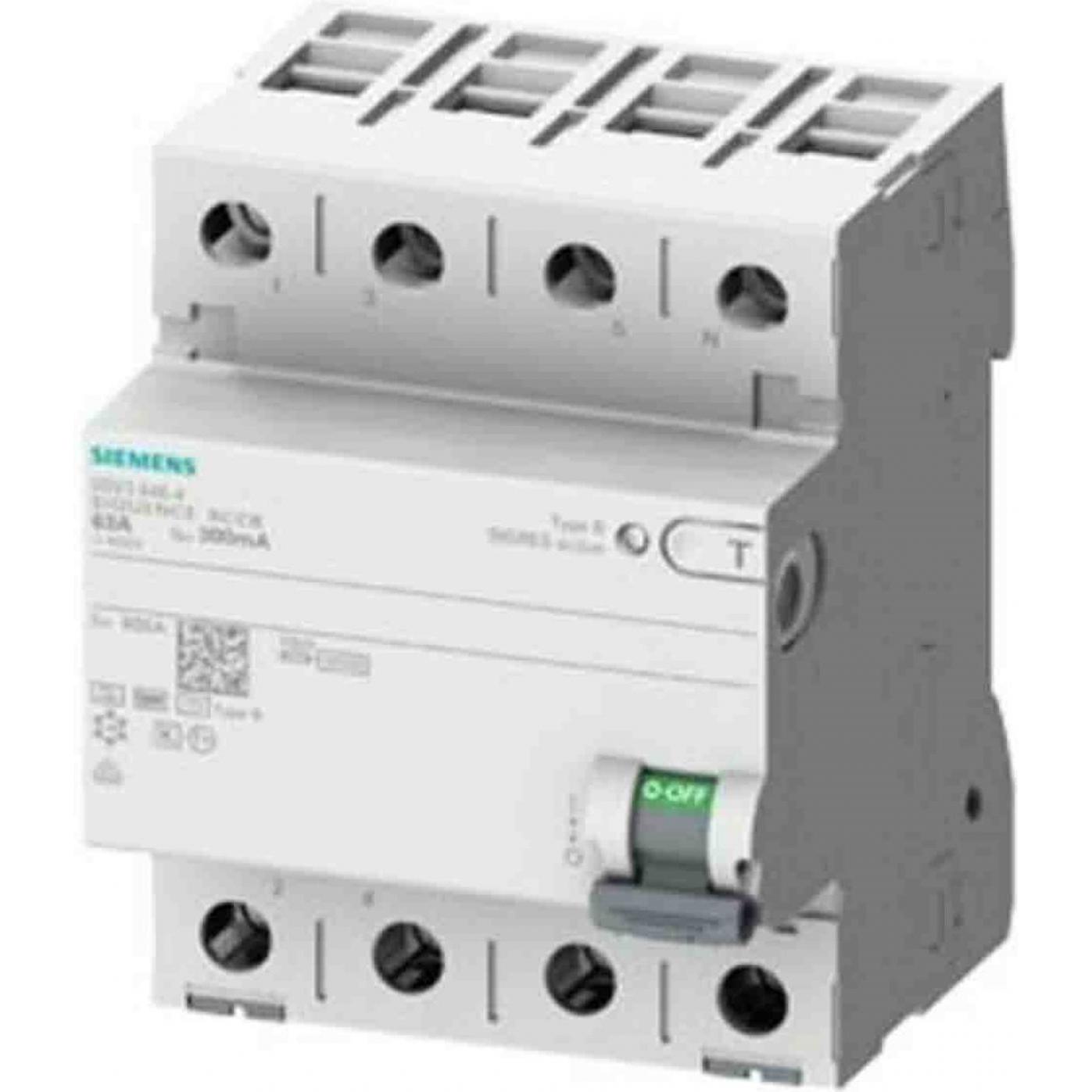 Siemens FI kurzzeitverzögert 40A 300ma (5SV36444)