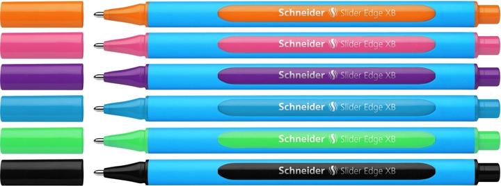Image du produit Schneider Stylo à bille Slider Edge (triés par couleur, 6 x)