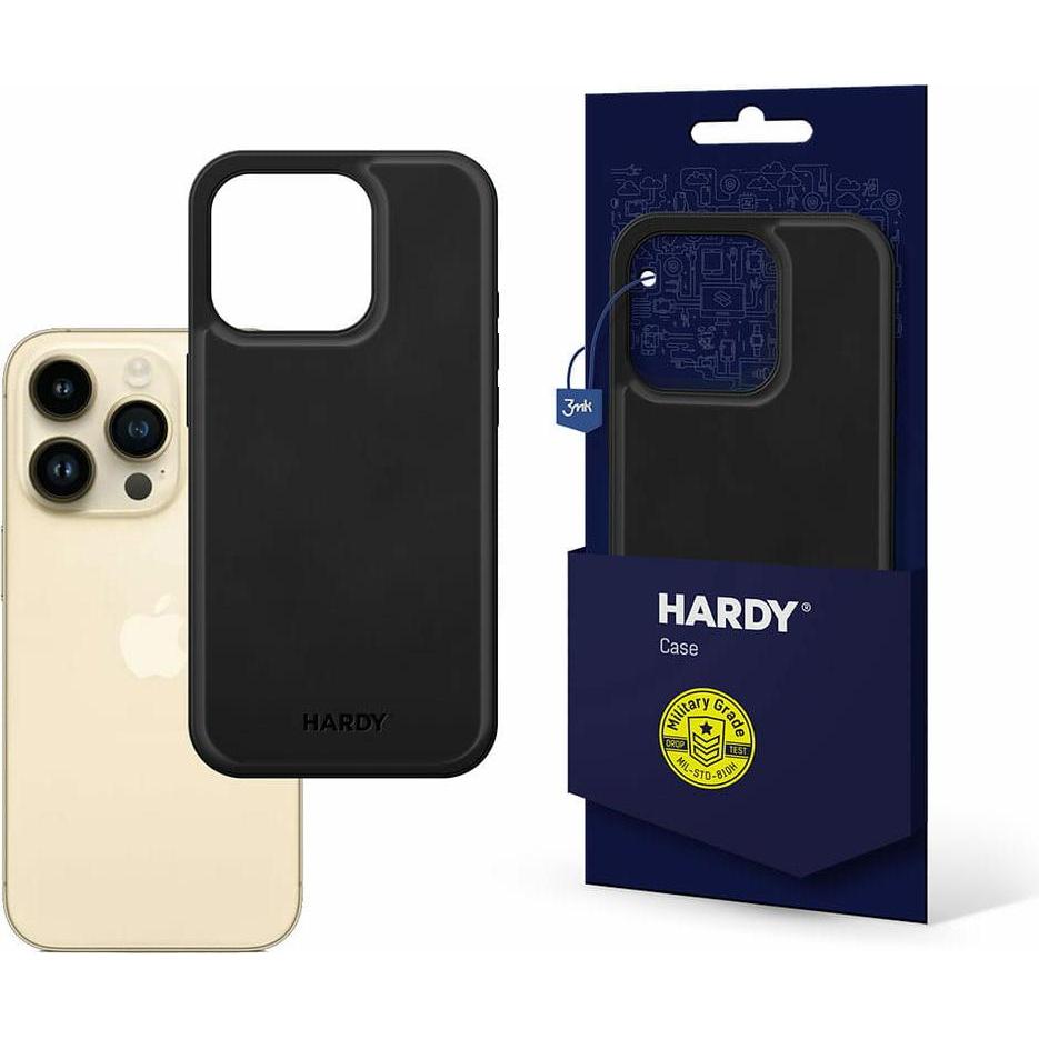 3MK HARDY Silky Leather MagCase (Apple iPhone 14 Pro Max), Smartphone Hülle