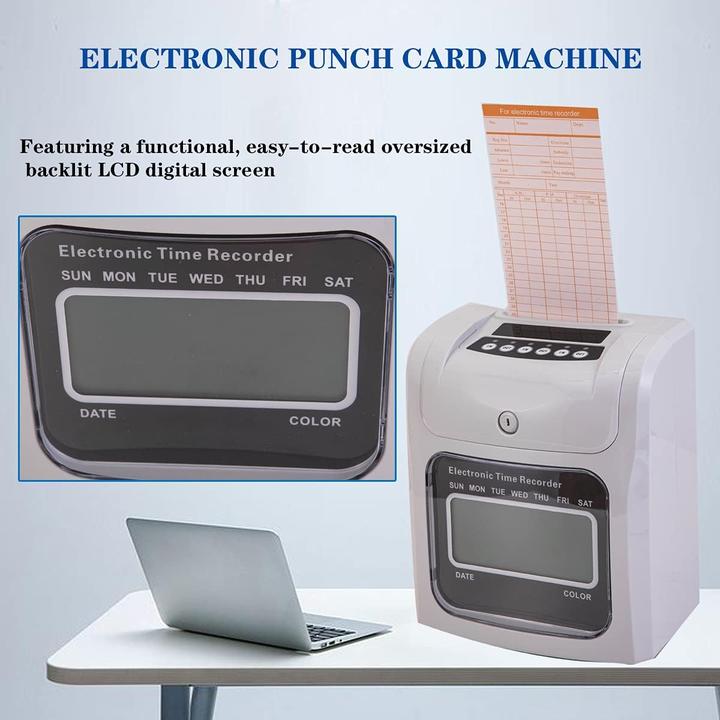 Produktbild Cdzhltg Elektronische Stempeluhr 960SB mit Zubehör-Set