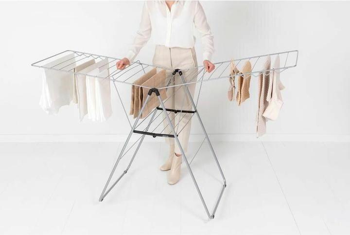 Actual product image Brabantia HangOn 25 m Stand Dryer, Black (25 m)