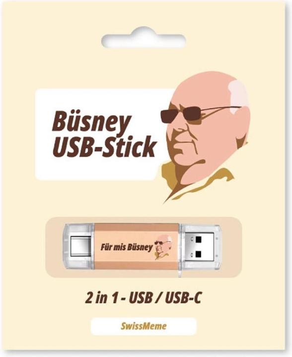 Produktbild SwissMeme Büsney USB-Stick (16 GB, USB-C)