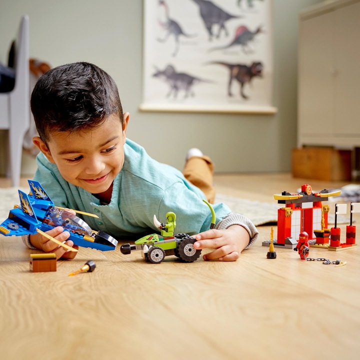Actual product image LEGO Power struggle with the thunder jet (71703, LEGO Ninjago)