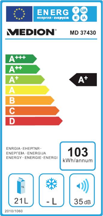 Energie-Label Medion MD 37430