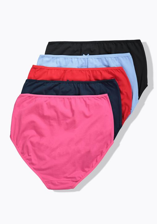 Produktbild Ulla Popken Maxislips, 5er-Pack, einfarbig (42, 44)