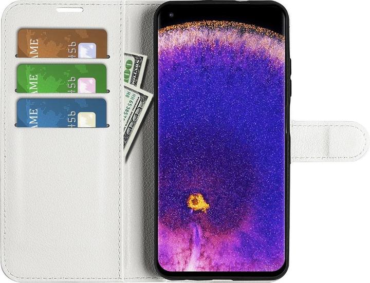 Produktbild Cover-Discount OPPO Find X5 Pro - Leder Etui Hülle weiss (Oppo Find X5 Pro)