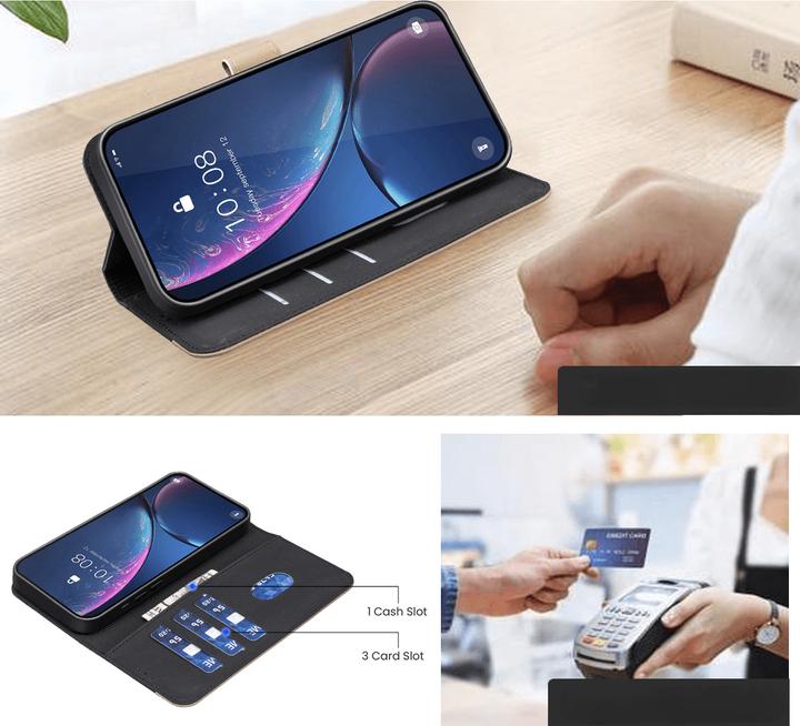 Produktbild Binfen Color Galaxy A37 - BINFEN Ledertasche Floral (Samsung Galaxy A37)