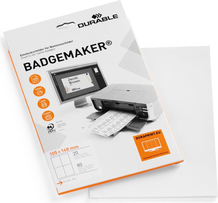 Immagine prodotto Durable Badgemaker inserisce etichette per cartellini