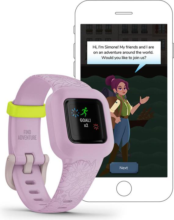 Productafbeelding Garmin Vivofit jr. 3 Bloemen (20 mm)