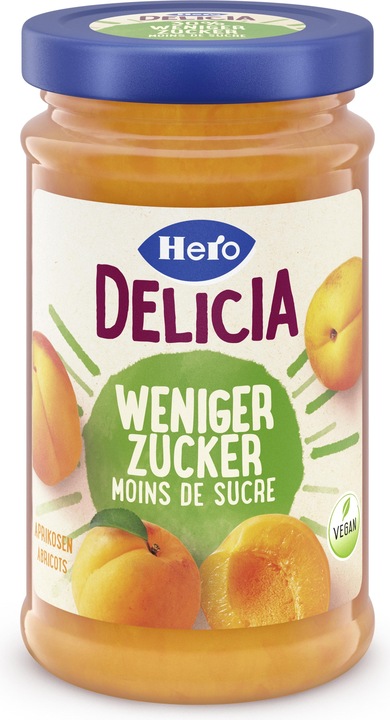 Image du produit Hero HE DW Confiture d'abricots GLA (370 g)