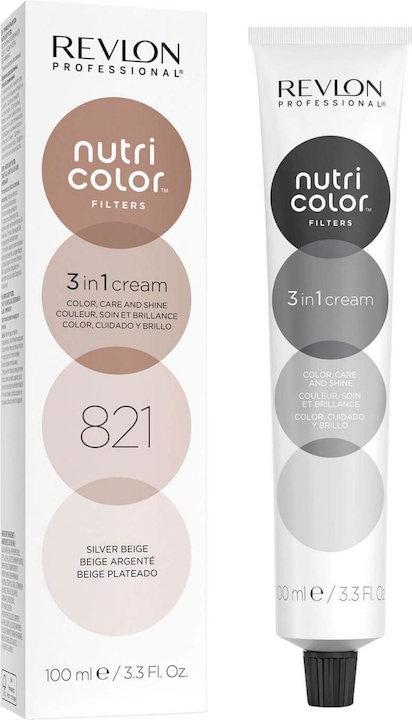 Revlon Professional Nutri Color Cream - Silver Beige 821 (Argento Beige 821)