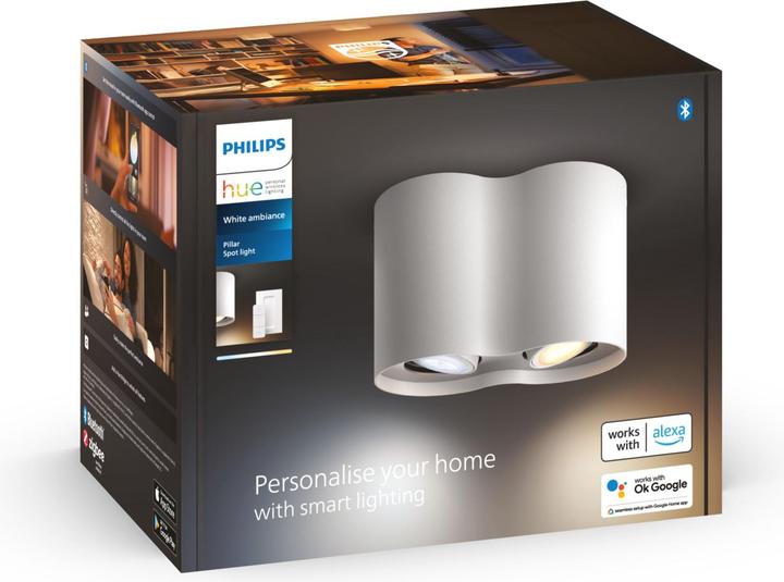 Actual product image Philips Hue Pillar Base BT (700 lm, GU10)
