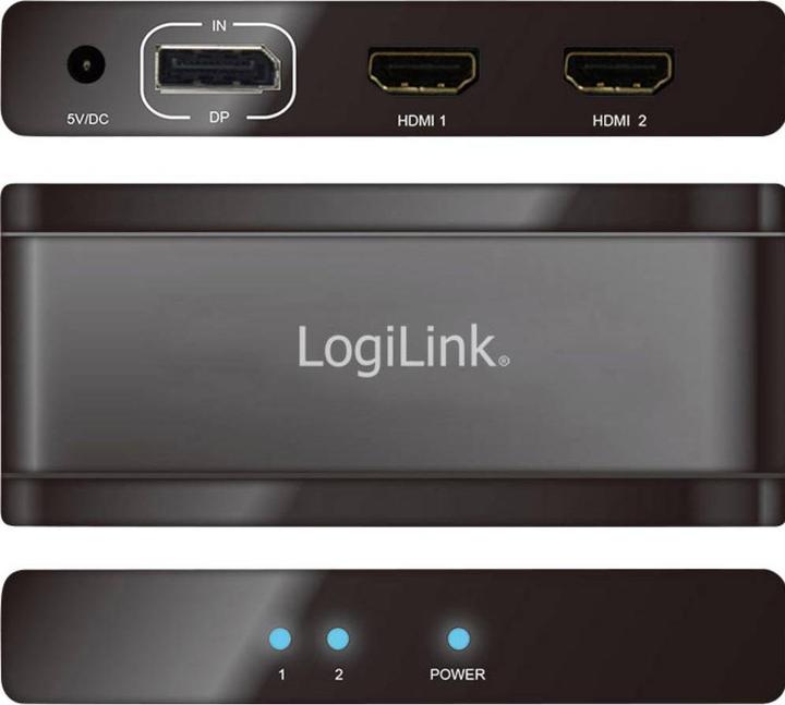 Produktbild LogiLink 4K DisplayPort 1.2 zu HDMI