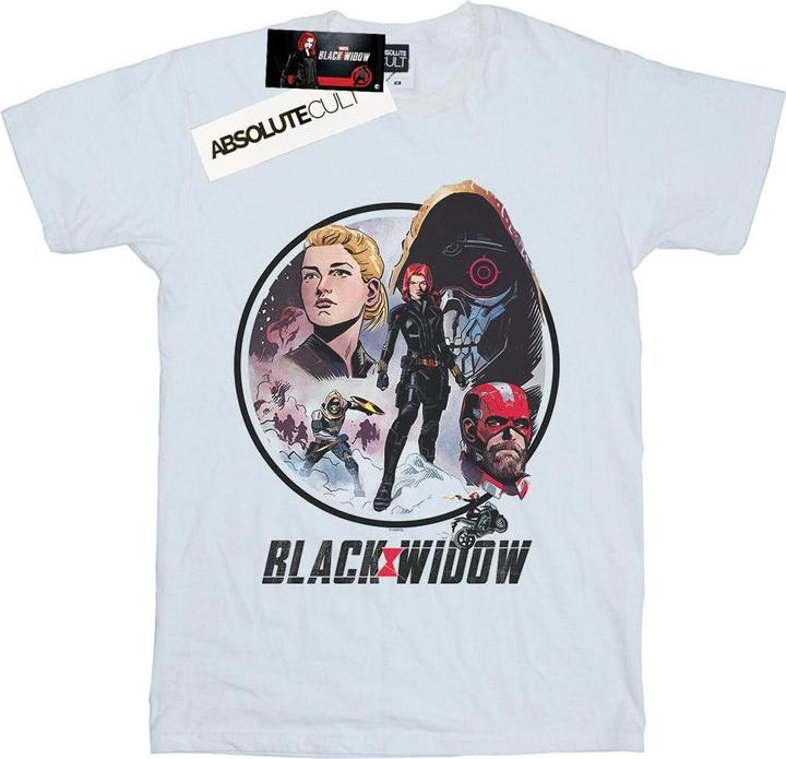Produktbild Black Widow Film Vintage Kreis TShirt (S)