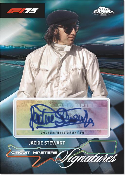 Topps Chrome Formula 1 2025 Hobby Box (English, Booster display)