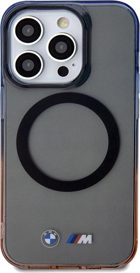Productafbeelding BMW BMHMP15XHTGE iPhone 15 Pro Max 6,7" szary/grijs hardcase Kleurverloop Bumper MagSafe (Apple iPhone 15 Pro Max)