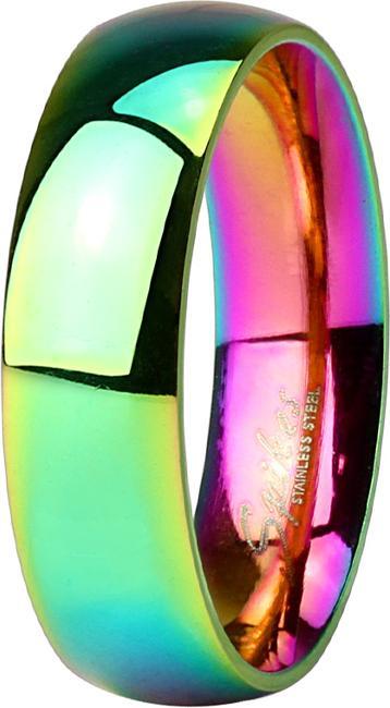 Produktbild Star Piercing Ring farbig Kuppel (950 Platin)