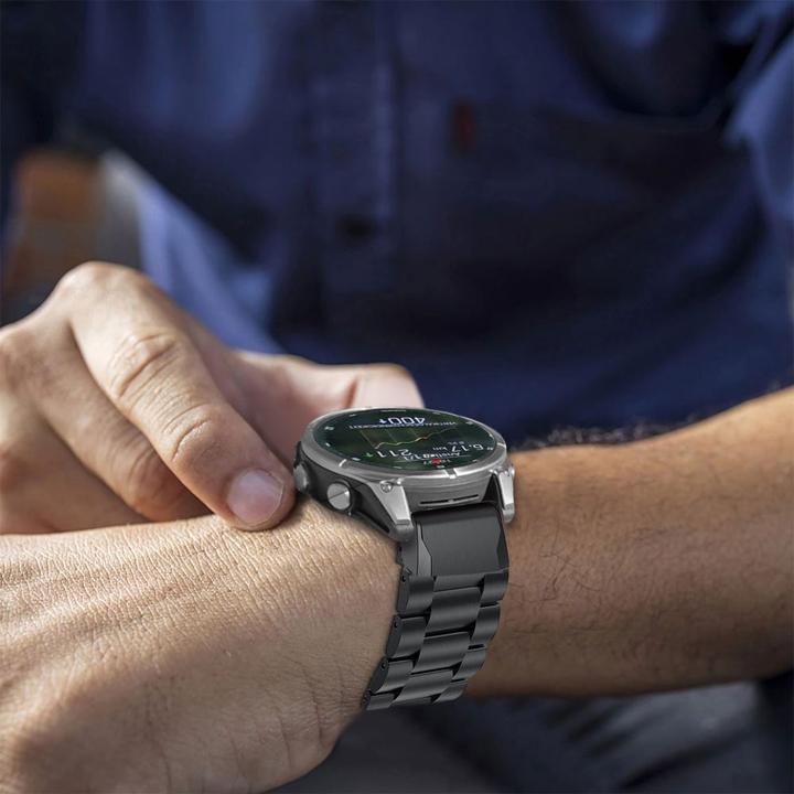 Immagine prodotto Tech-Protect Stainless Bracelet for Garmin Fenix 5X / 5X PLUS / 6X / 6X PRO / 7X / 8 (51 MM) - Titan