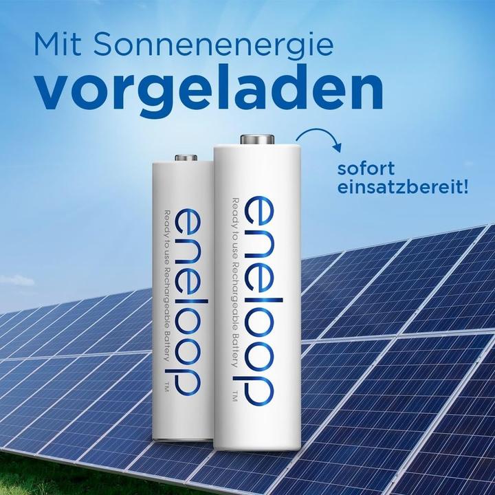 Produktbild Panasonic eneloop (8 Stk., AA / LR6 / LR06 / Mignon / R6 / R14505, 2000 mAh)