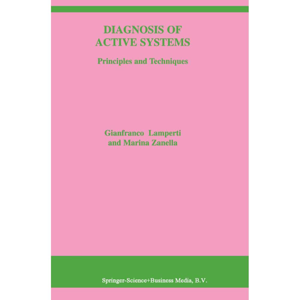 Diagnosis of Active Systems, Fachbücher von Marina Zanella, G. Lamperti