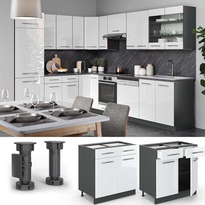 Actual product image Vicco Küchenunterschrank Fame-Line (80 x 60 x 81.5 cm)