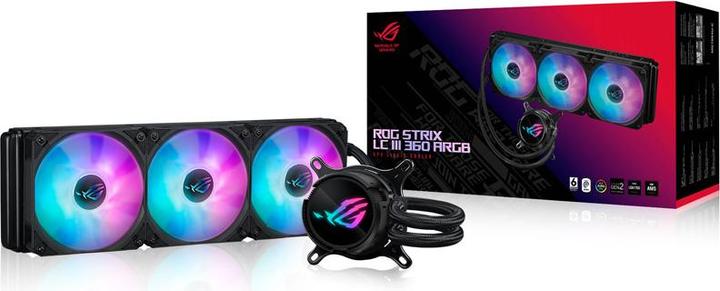 Actual product image ASUS ROG STRIX LC III 360 ARGB