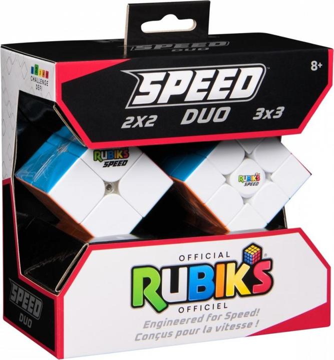 Actual product image Spin Master SpinMaster Rubik's -Speed Duo Pack -2x2 Speed plus 3x3 Speed (3 x 3, 2 x 2)