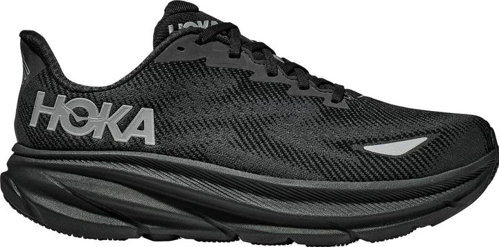 Actual product image Hoka Clifton 9 GTX Laufschuhe Schwarz / Schwarz Herren (45 1/3)