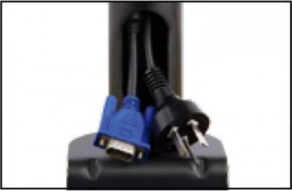 Image du produit Techly Kit de fixation (fixation de serrage pour table, bras de fixation pour double écran, etc. (Tables, 27", 10 kg)