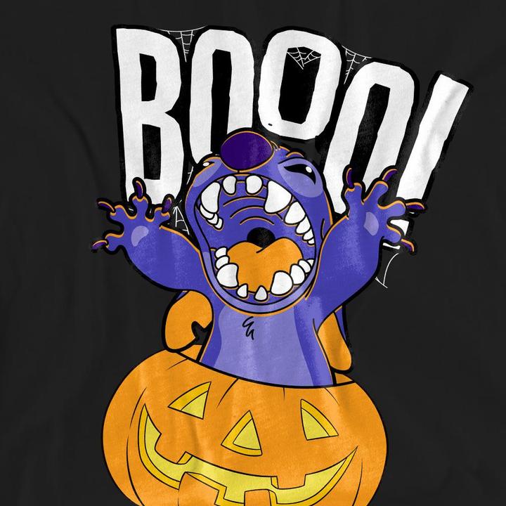 Produktbild Lilo & Stitch Laughing Pumpkin TShirt (XXL)