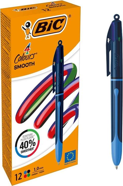 Green, Black, Blue, Red