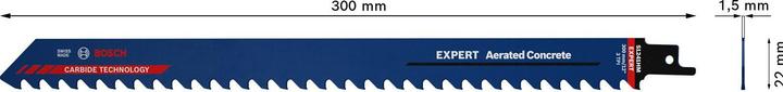 Immagine prodotto Bosch Professional Zubehör Lama per sega alternata Expert Aerated Concrete S 1241 HM, 10 pezzi
