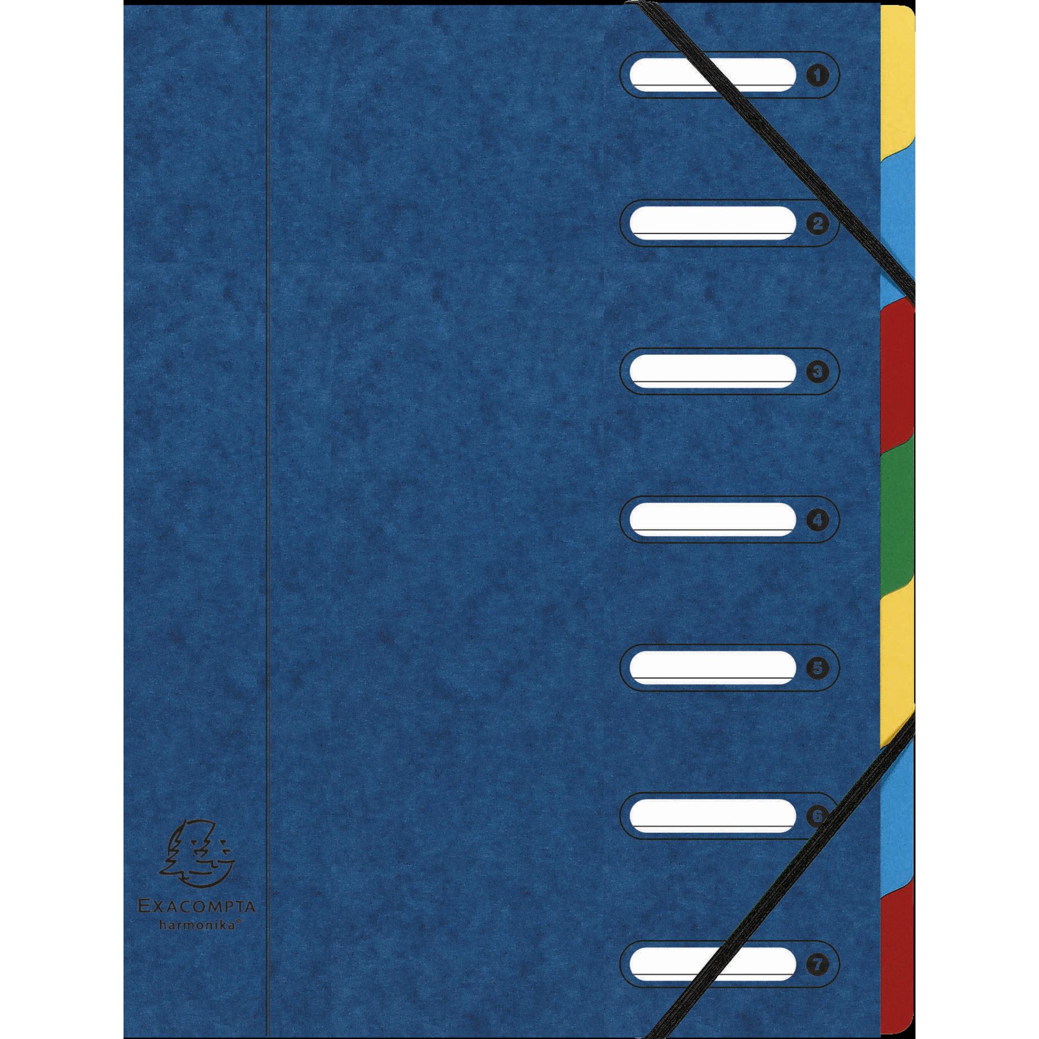 Exacompta, Mappe, HARMONIKA - Ordnungsmappen A4 (A4, 1 x)