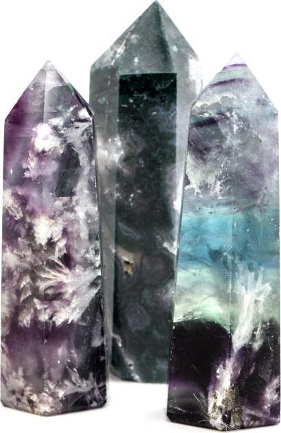 Grün, Multicolor, Violett, Weiss