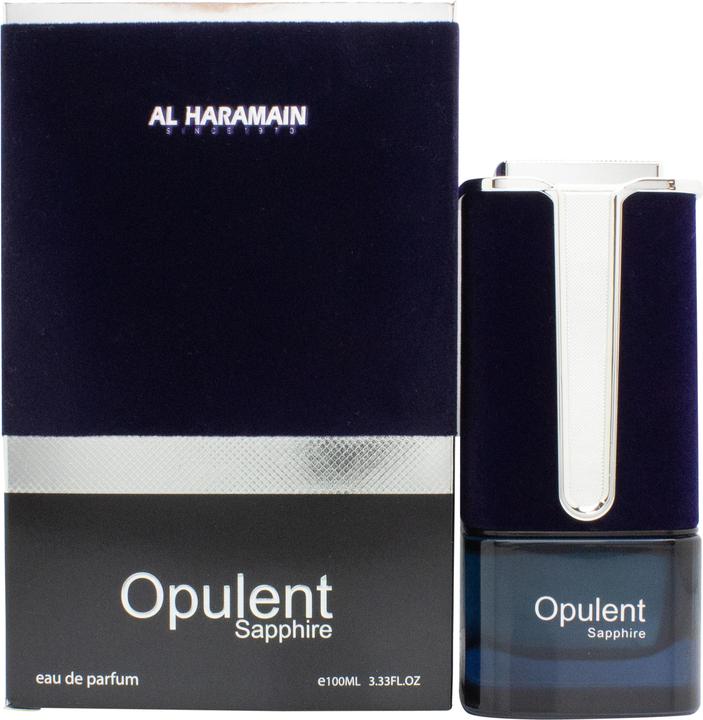 Actual product image Al Haramain Opulent Sapphire by Eau de Parfum Spray (Unisex) 100 ml (Eau de parfum, 100 ml)